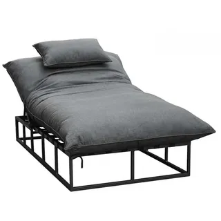 CLEMENTO Bona Loungeliege Hoch Aluminium/Sunbrella