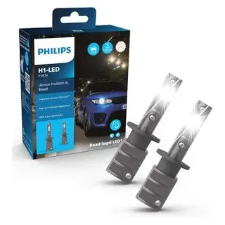 Philips Ultinon Pro6000 Boost H1-LED, 2er-Pack Box 11258U60BX2