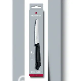 Victorinox Swiss Classic Gemüsemesser-Set, 6-tlg. schwarz