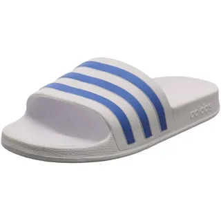 Aqua adilette Cloud White / Blue Fusion Met. / Cloud White 40 1/2