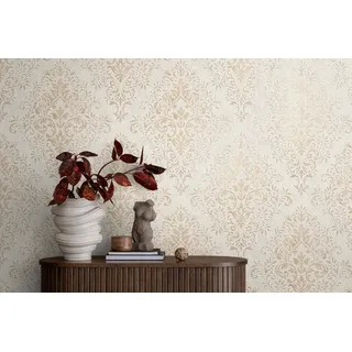 A.S. Création Vliestapete Jette 10 m x 0,64 m 339244 beige/braun