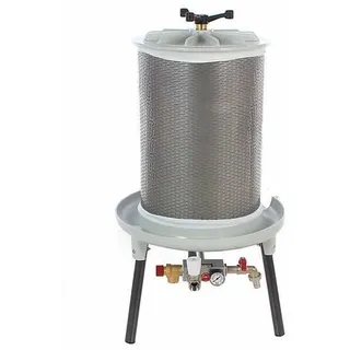 Grifo PEW40 - Hydropresse für Obst 40 L - Presskorb aus Edelstahl