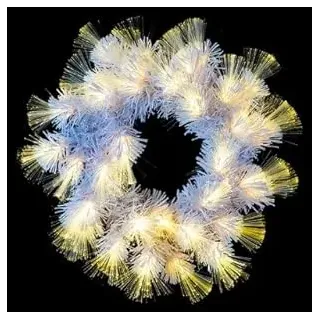 Nataluna Weiße Krone 35 cm 36 LEDs Classic, wie Foto, einzigartig