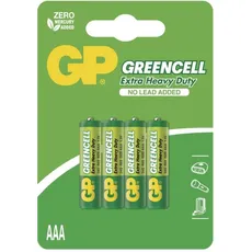GP Batteries ELEMENT GP24G R03 (4 Stk., 2/3 AAA), Batterien + Akkus