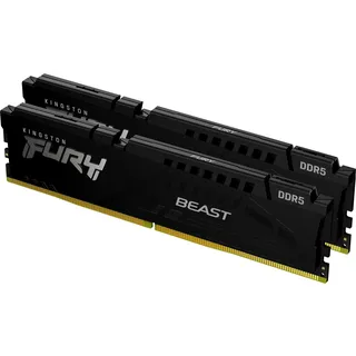 FURY Beast DDR5 5600MT/s 64GB Kit (2x32GB) CL36 Schwarz KF556C36BBE2K2-64