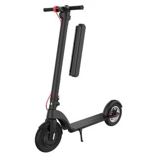 ZELURXX X8 Elektroroller klappbar 10 Zoll 350W 32 km/h 45 km Reichweite eingebetteter Akku IPX4 15kg