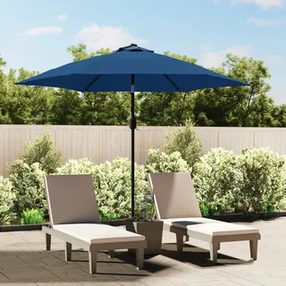 Ersatzbezug für Sonnenschirm Azurblau 300 cm 313799 - Blau