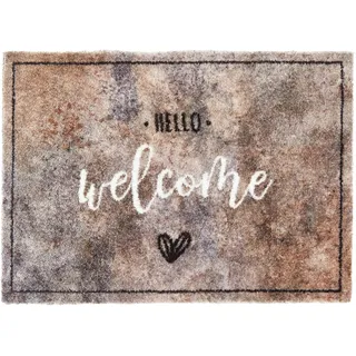 ASTRA Fußmatte »Pure&Soft 016« rechteckig 7 mm Höhe Sauberlaufmatte, weiche Oberfläche, waschbar, rutschfest, bunt