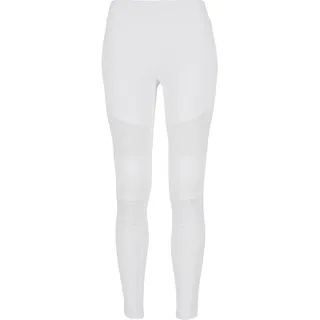 Urban Classics Damen Ladies Tech Mesh Leggings Leggings, Weiß, L
