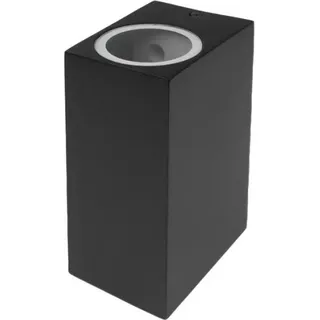 Fassadenleuchte OE-7 2xGU10 68x92x150 SCHWARZ - Schwarz