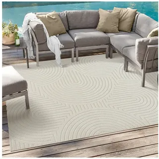 Sanat Berlin Outdoor-Teppich 60 x 110 cm Beige