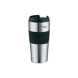 THERMOcafé by THERMOS Isolierbecher PRO schwarz, silber 400,0 ml, 1 St.