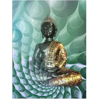 Artland Wandbild »Buddhas Traumwelt CB«, Religion, (1 St.), als Alubild, Outdoorbild, Leinwandbild, Poster, Wandaufkleber, bunt