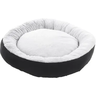 Flamingo Korb Iduna Rund Schwarz 70x70x18cm