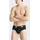 Active Flex Cotton Slips Black White XL