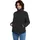 High Curl Fleecejacke Schwarz M