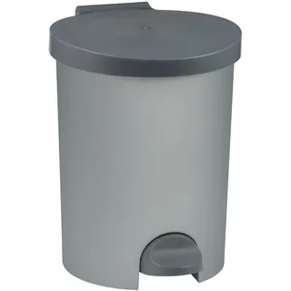Curver Mülleimer 15 l Silber
