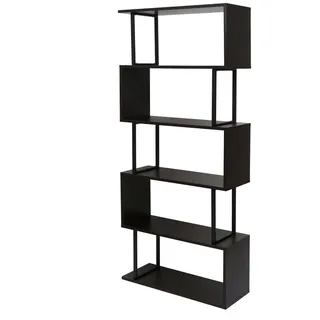 MCW Bücherregal 183 x 80 x 30 cm Dunkelbraun