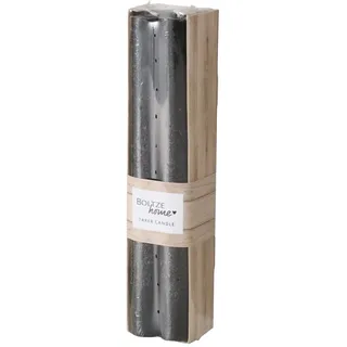 Boltze Stabkerze Melia 20 cm schwarz 4 St.