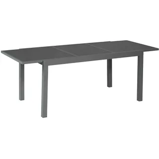 Merxx Gartentisch Ausziehtisch 160 x 90 x 75,5 cm Graphit