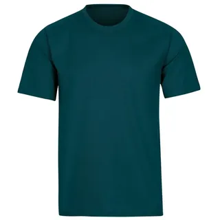 TRIGEMA »TRIGEMA T-Shirt aus 100% Baumwolle« 1 Stk., blau