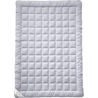 billerbeck Bettdecke S20 Superlight - Sommerdecke – 135 x 200 cm leichte AIRFILL® Hohlfaser, 100 % Polyester, Weiß