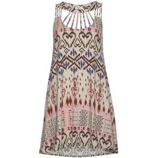 Buffalo Strandkleid Beige/Mehrfarbig 34