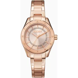 DKNY Chambers Glitz DK1L018M0045 Quarzwerk Damen-Armbanduhr