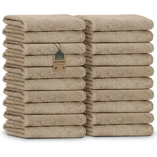 NatureMark Handtuchset 20-tlg. beige