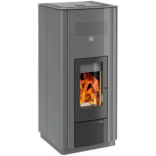 Haas + Sohn HSP 6 WT Stahl Schwarz/Abdeckplatte Perl-Anthrazit