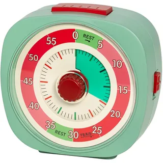 FILIUS zeitdesign Kurzzeitmesser Eieruhr,Küche,Küchentimer,Küchenaccessoires,bis 59 Minuten einstellbar, grün