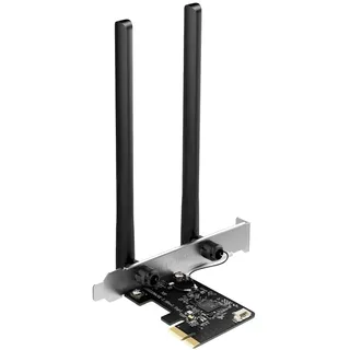 Mercusys MA30E Wi-Fi 5 AC1200 Dual-Band PCIe Adapter, Bluetooth 5.0, MU-MIMO, WPA3, 2 × Hochleistungsantennen, Kompatible mit Windows 11/10