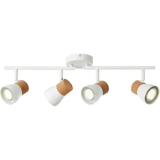 Brilliant Moka 4-flg. weiß matt/braun