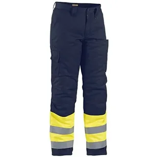 Blaklader 18621811 Winterhose High Vis, Gelb/Marine, grootte D120