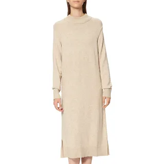 VILA VIRIL Midikleid Beige L