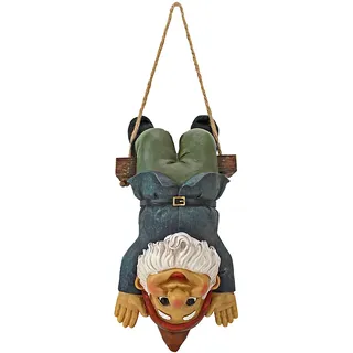 Design Toscano Alfie, der Akrobat: Schaukelnder Gartenzwerg, Figur