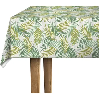 d-c-fix Wachstuchtischdecke Rain Forest 1,40 m x 1,80 m PVC-frei | Tischtuch im Vintage-Stil für den Küchen-, Ess- oder Gartentisch – lebensmittelecht, abwaschbar & wasserdicht