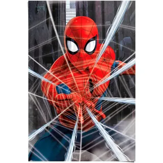 Reinders! Poster »Marvel Spiderman - gotcha«, rot