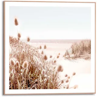 Poster REINDERS "Strand", beige (farbe bild(er): beige), B:50cm H:50cm T:1,6cm, MDF, Bilder, Poster