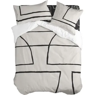 Serenity Bettbezug 200 x 200 cm 100% Baumwolle Hergestellt in Europa - Bunt