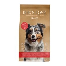 2x2kg Vită Adult Dog ́s Love Hrană uscată câini
