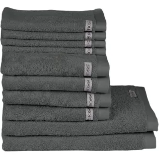 Ross Sinfonie Handtuchset 10-tlg. grau