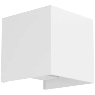 EGLO Außenleuchte Kunststoff 100x100mm inkl. Sensor weiß