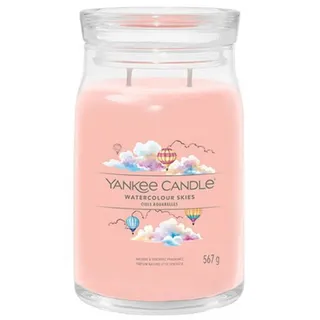 Yankee Candle Watercolour Skies Duftkerze 567 g rosa