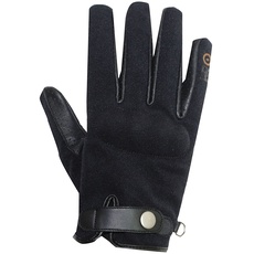 Windsoroyal - Motorradhandschuhe „Walmer“ für Herren, Sommer-Handschuhe, Schwarz, XL