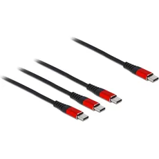 Bild von USB Ladekabel 3 in 1 USB Type-C zu 3x USB Type-C 0.3m 86712