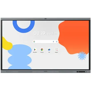 Samsung LH75WAFPLGC Interaktives Whiteboard 190,5 cm (75") 3840 x 2160 Pixel Touchscreen Schwarz, Grau