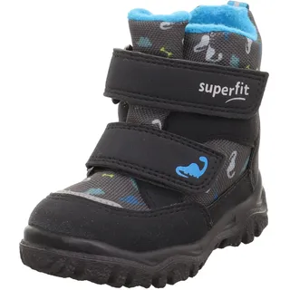 superfit Baby Jungen HUSKY1 warm gefütterte Gore-Tex Stiefel, GRAU/HELLBLAU 2000