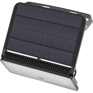 EMOS LED Solarlampe Solo schwarz 1600 lm mit Bewegungsmelder