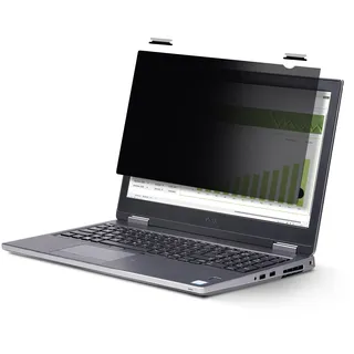 Startech StarTech.com 12,5 Zoll 16:9 Touch Laptop Sichtschutz, Sichtschutzfolie, Notebook Blickschutzfilter/Blaulichtfilter, Flip-Up